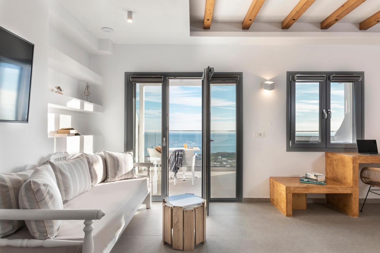 La Estrella 4 Suites With Sea View & 4 Prive Hot Tub Vourvoúlos Zewnętrze zdjęcie