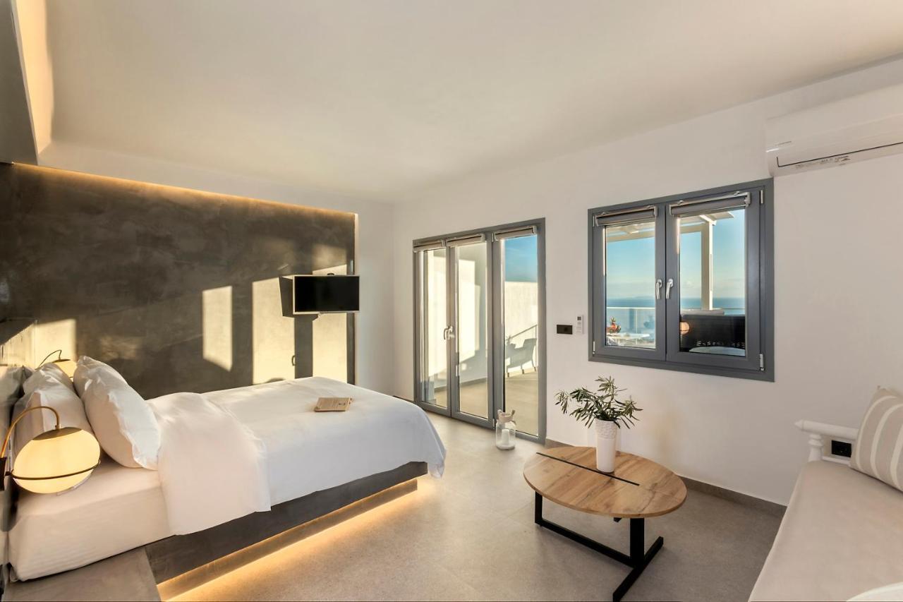 La Estrella 4 Suites With Sea View & 4 Prive Hot Tub Vourvoúlos Zewnętrze zdjęcie
