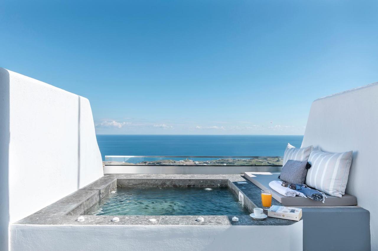 La Estrella 4 Suites With Sea View & 4 Prive Hot Tub Vourvoúlos Zewnętrze zdjęcie
